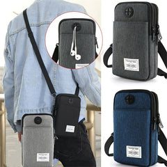 Men's Messenger Bag Waterproof Cross Body Travel Work Utility Bags