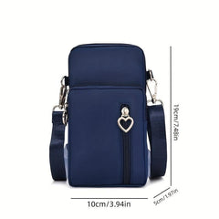 Floral Print Phone Bag Crossbody Armband Credit Card Holder