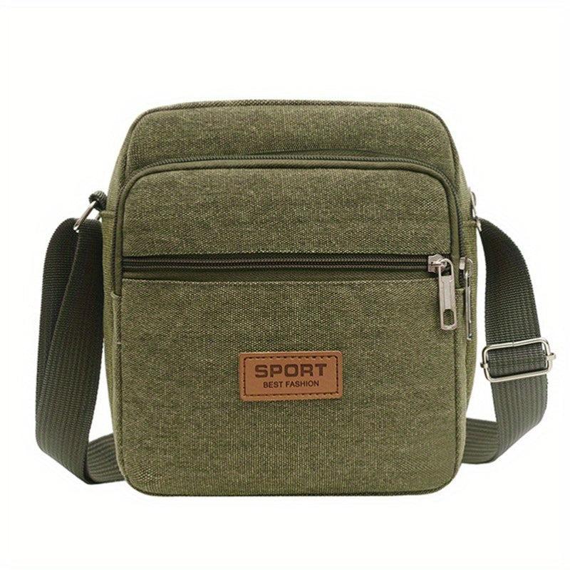 Men's Casual Canvas Outdoor Crossbody Bag