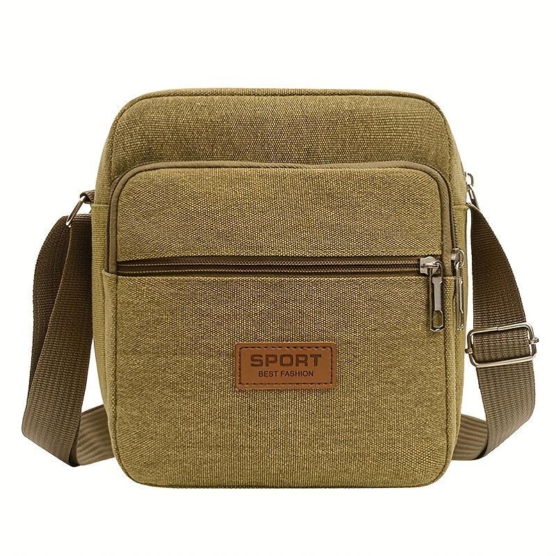 Men's Casual Canvas Outdoor Crossbody Bag