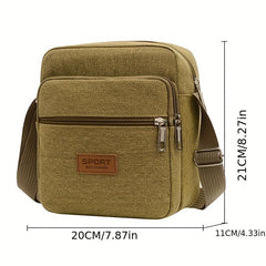 Men's Casual Canvas Outdoor Crossbody Bag