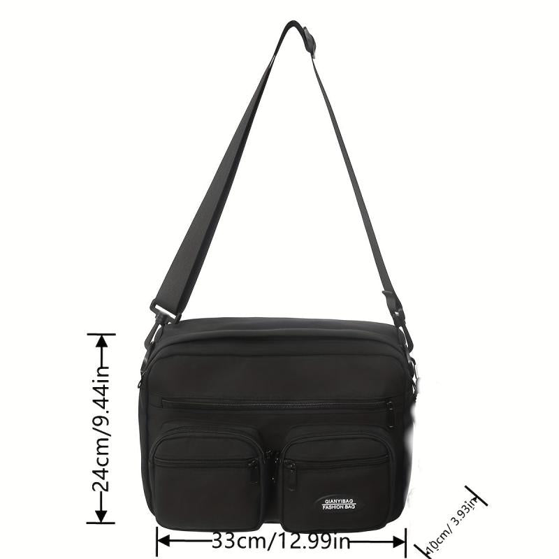 Men's Casual Crossbody Bag for Outdoor Sports Hiking Travel Work