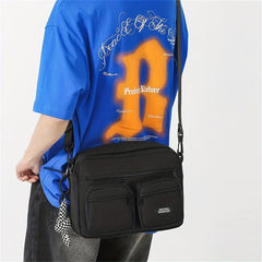 Men's Casual Crossbody Bag for Outdoor Sports Hiking Travel Work