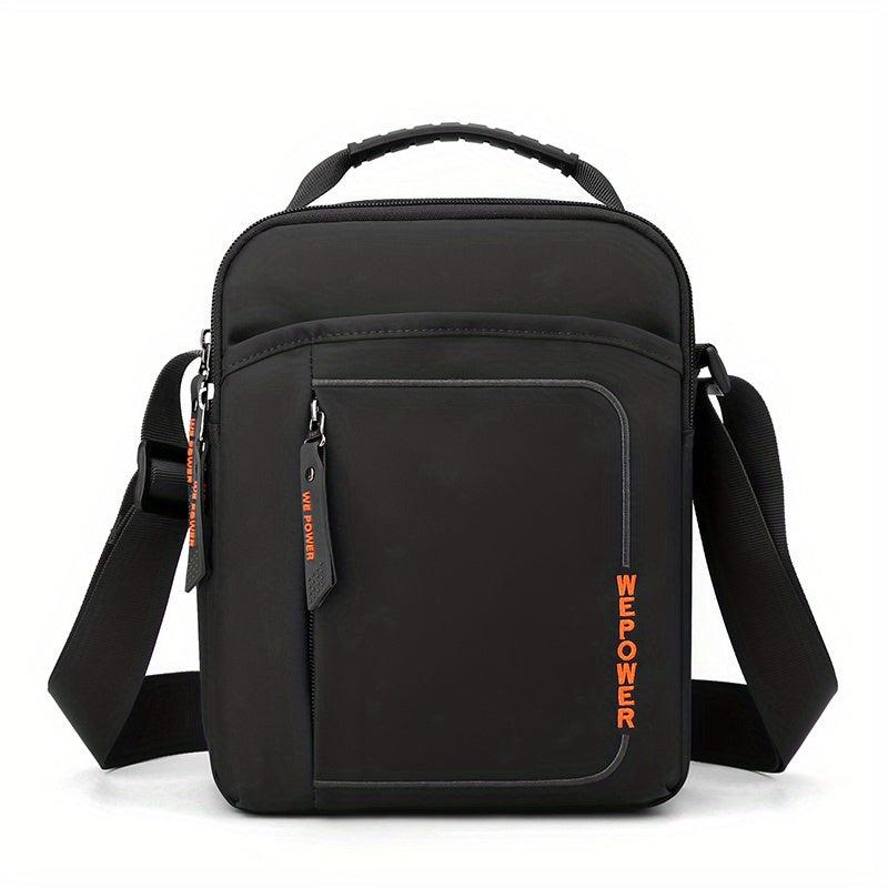 Men's Nylon Messenger Bag Lightweight Casual Shoulder Satchel