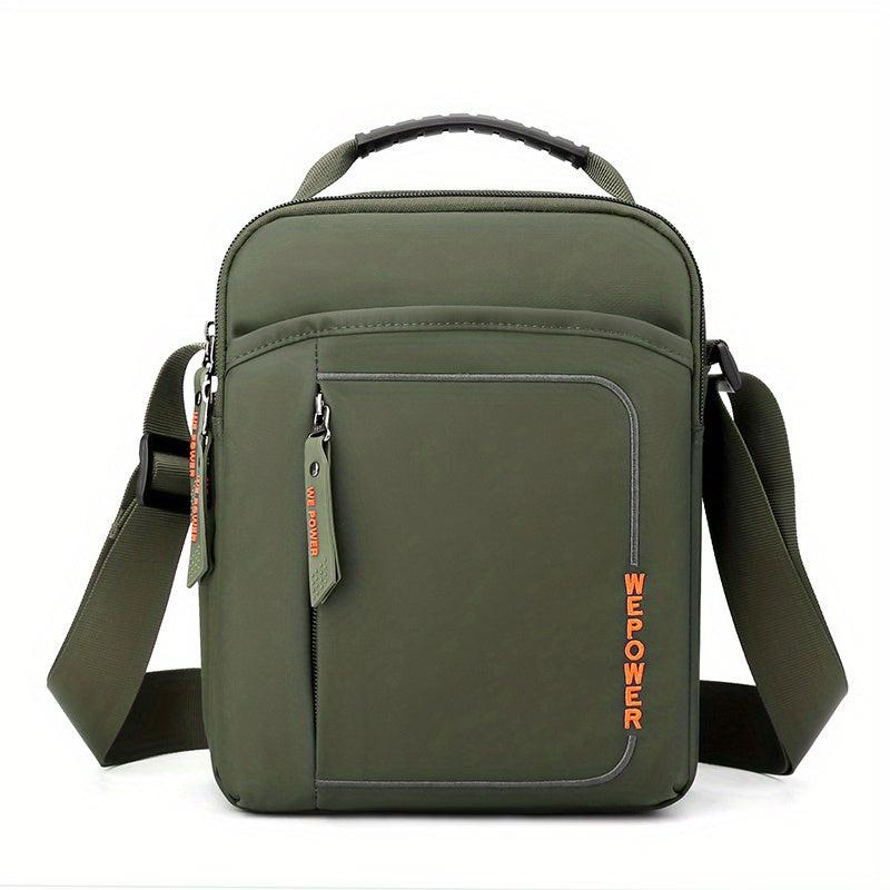 Men's Nylon Messenger Bag Lightweight Casual Shoulder Satchel