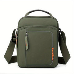Men's Nylon Messenger Bag Lightweight Casual Shoulder Satchel