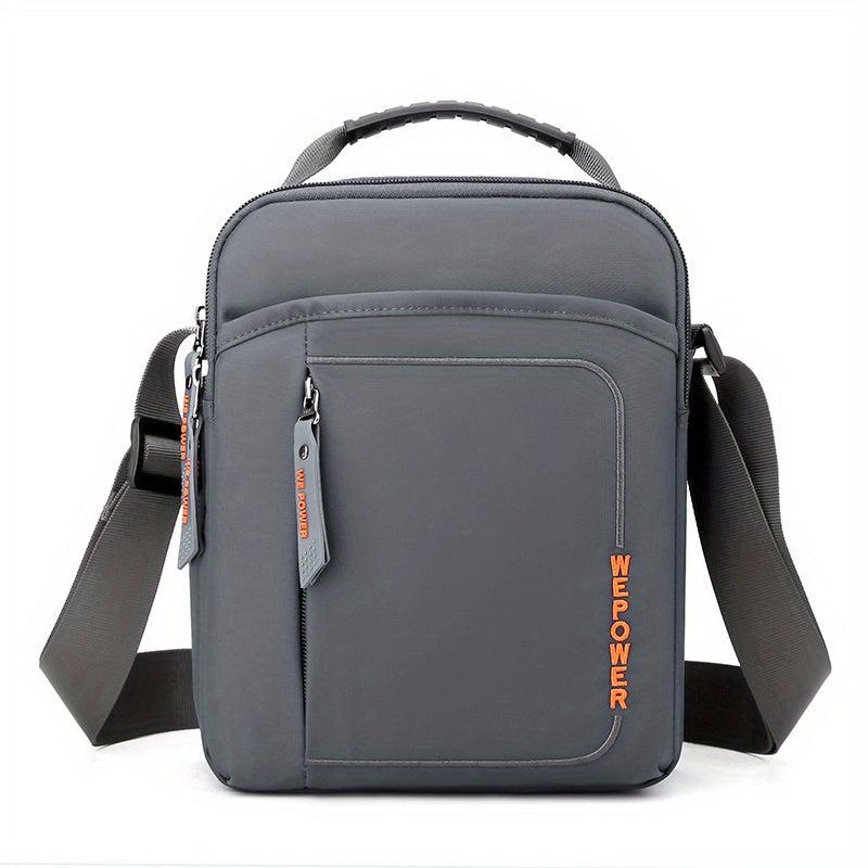 Men's Nylon Messenger Bag Lightweight Casual Shoulder Satchel