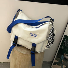 Canvas Crossbody Bag For Men Women