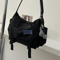 Canvas Crossbody Bag For Men Women
