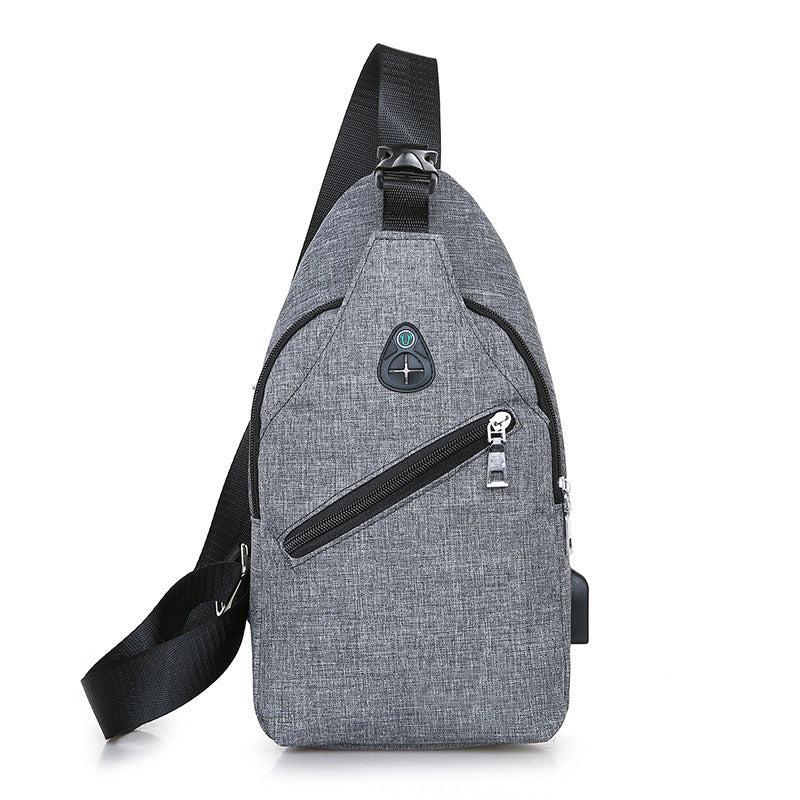 Casual Chest Bag Student Crossbody Sling Bag for School Office