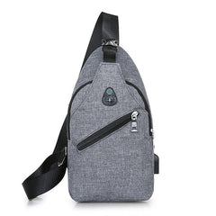 Casual Chest Bag Student Crossbody Sling Bag for School Office