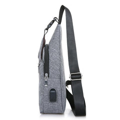 Casual Chest Bag Student Crossbody Sling Bag for School Office