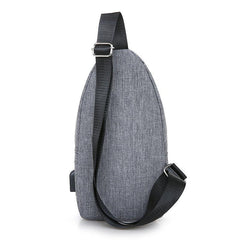 Casual Chest Bag Student Crossbody Sling Bag for School Office
