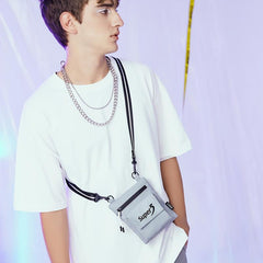 Men's Water Resistant Small Crossbody Bag Shoulder Cell Phone Satchel