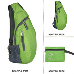 Men's Foldable Crossbody Chest Bag - Outdoor Travel Sling