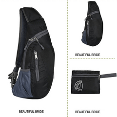 Men's Foldable Crossbody Chest Bag - Outdoor Travel Sling