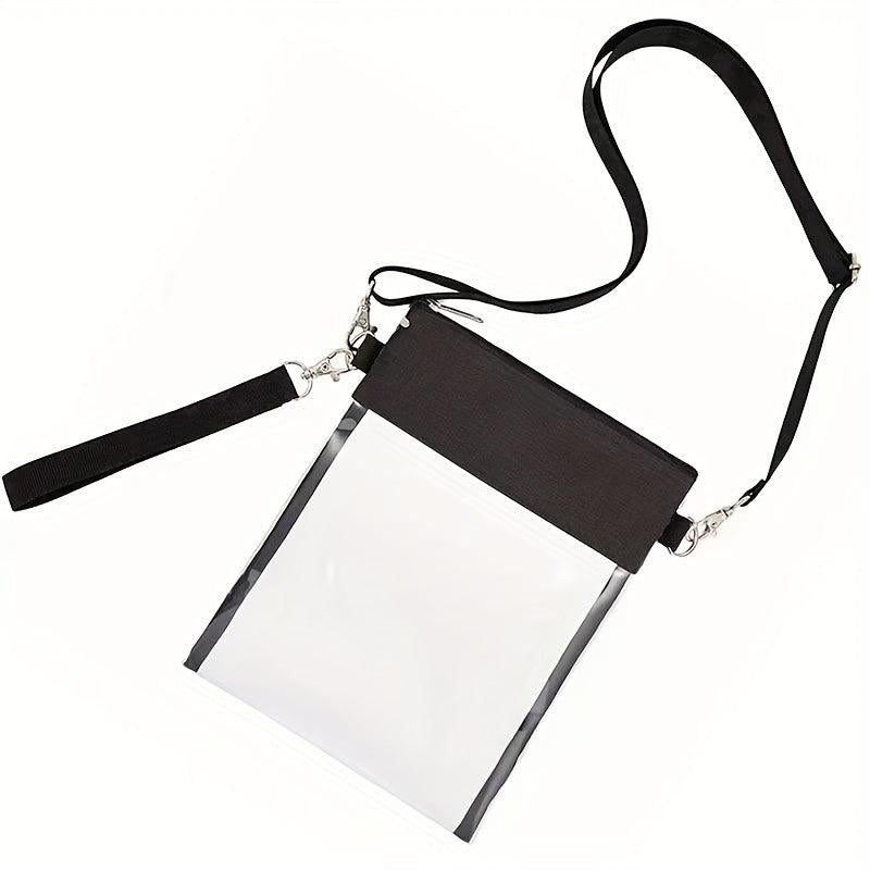 PVC Transparent Shoulder Bag for Mobile Phone Toiletry