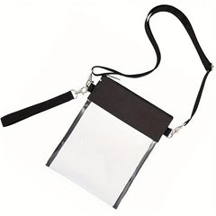 PVC Transparent Shoulder Bag for Mobile Phone Toiletry
