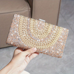Rhinestone Evening Bag Wedding Banquet Glitter Bag