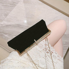 Rhinestone Evening Handbag Classic Dinner Clutch Purse