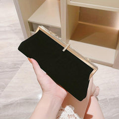 Rhinestone Evening Handbag Classic Dinner Clutch Purse