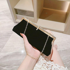 Rhinestone Evening Handbag Classic Dinner Clutch Purse