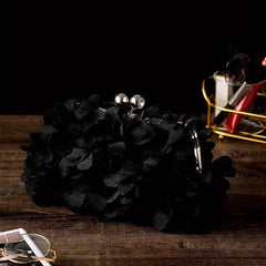 Floral Evening Frame Clutch Bag for Wedding Party