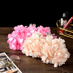 Floral Evening Frame Clutch Bag for Wedding Party