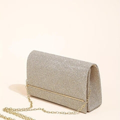 Glitter Sequins Clutch Wallet Classic Purse For Party Women's Evening Bag