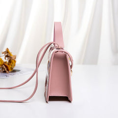 Daisy Pattern Crossbody Bag Women's Satchel For Shopping