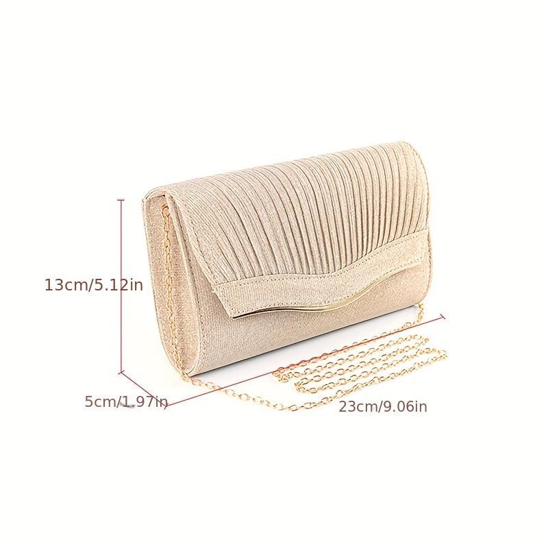 Glitter Evening Clutch Bag for Wedding Party Prom