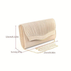 Glitter Evening Clutch Bag for Wedding Party Prom