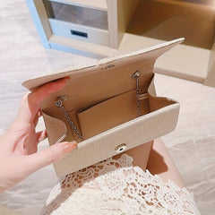 Glitter Rhinestone Clutch Purse Formal Banquet Handbag