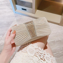 Glitter Rhinestone Clutch Purse Formal Banquet Handbag