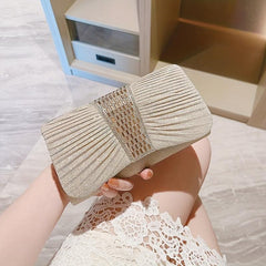 Glitter Rhinestone Clutch Purse Formal Banquet Handbag