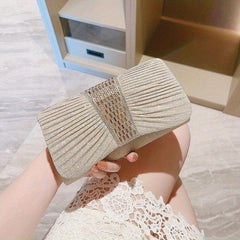 Glitter Rhinestone Clutch Purse Formal Banquet Handbag