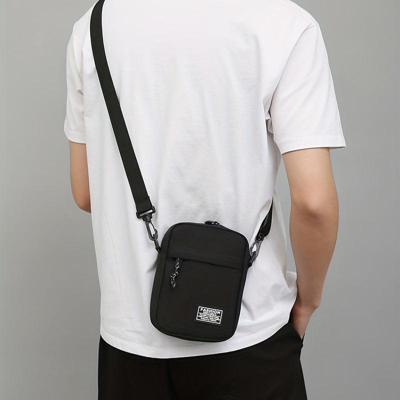 Small Crossbody Bag Messenger Shoulder Mobile Passport Oxford Cloth Casual