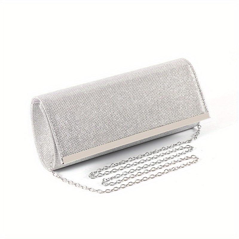 Glitter Evening Clutch Bag Classic Dinner Purse Women's Stylish Handbag