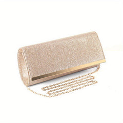 Glitter Evening Clutch Bag Classic Dinner Purse Women's Stylish Handbag