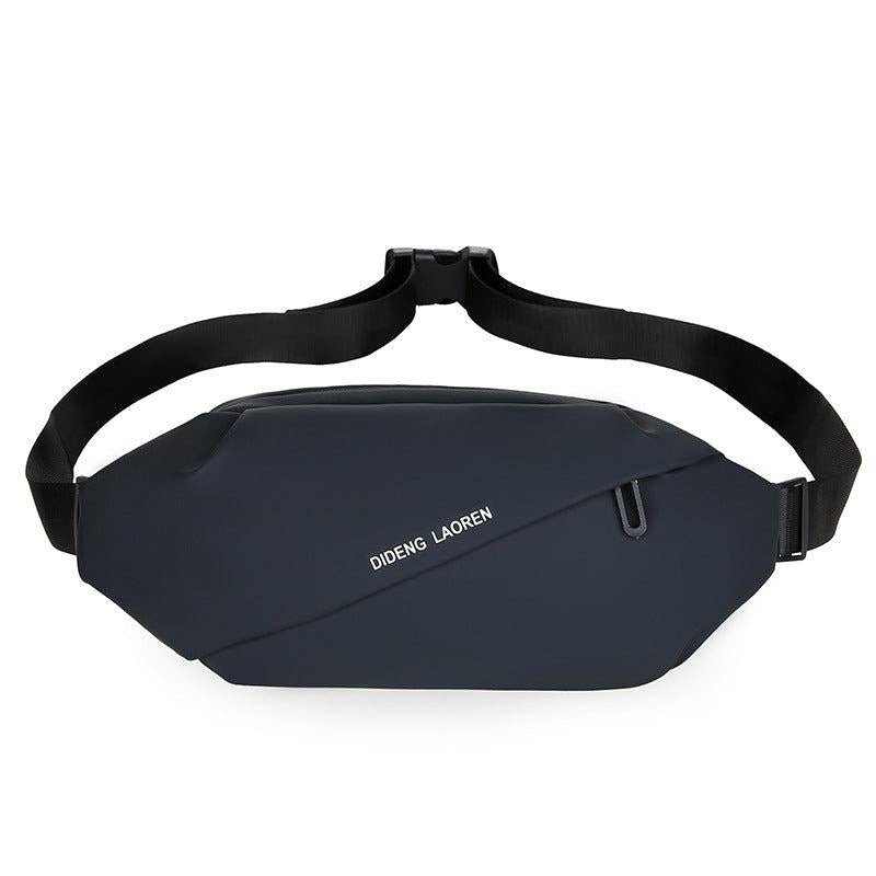 Men's Letter Pattern Fanny Pack Messenger Bag