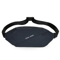 Men's Letter Pattern Fanny Pack Messenger Bag