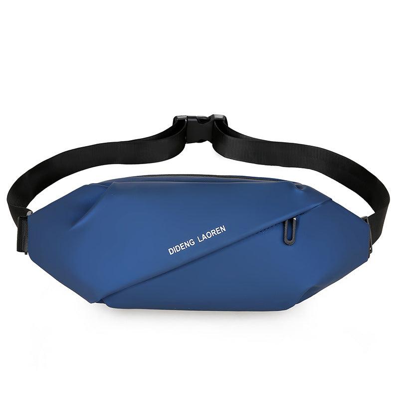 Men's Letter Pattern Fanny Pack Messenger Bag
