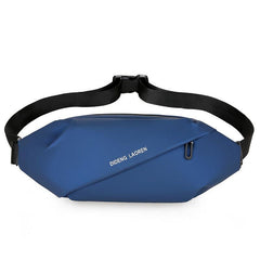 Men's Letter Pattern Fanny Pack Messenger Bag