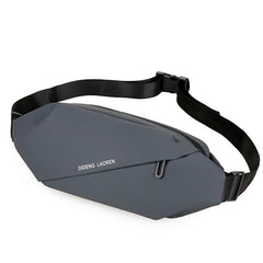 Men's Letter Pattern Fanny Pack Messenger Bag