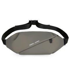 Men's Letter Pattern Fanny Pack Messenger Bag