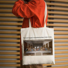 The Last Supper Print Canvas Bag Lightweight Shoulder Bag