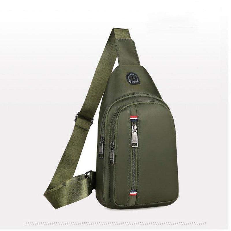 Men's Small Sling Nylon Chest Bag