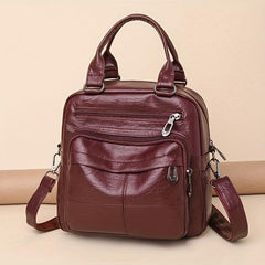 Vintage Small Crossbody Bag for Women, Shoulder Backpack