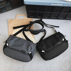 Men's Nylon Shoulder Bag for Daily Commuting