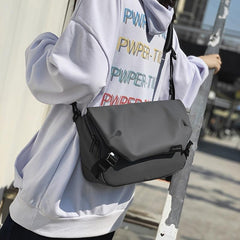 Men's Nylon Shoulder Bag for Daily Commuting